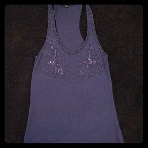 Blue Sparkly Shirt